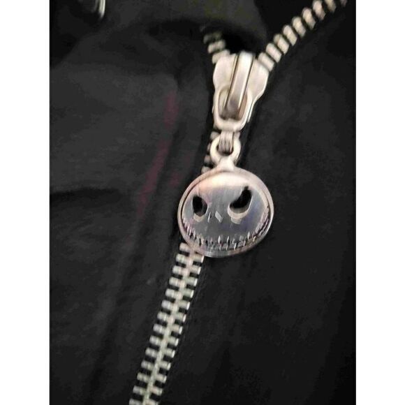 Vintage Disney Nightmare Before Christmas Motorcycle Zippered Sweatshirt Jacket - Picture 7 of 8